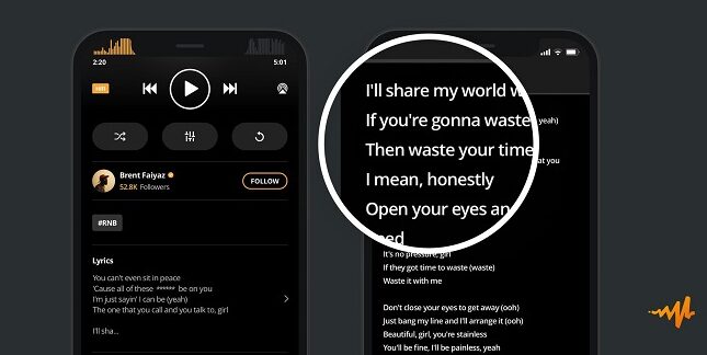 How to View Song Lyrics on Audiomack