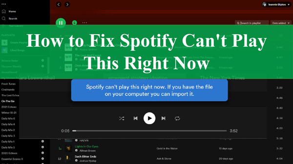 How To Fix “Spotify Can’t Play This Right Now”