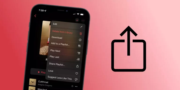Why You Can't Share Apple Music Playlists