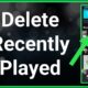 How to Delete Recently Played and Continued Listening Songs on Spotify