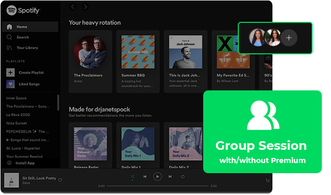 What is a Spotify Group Session?
